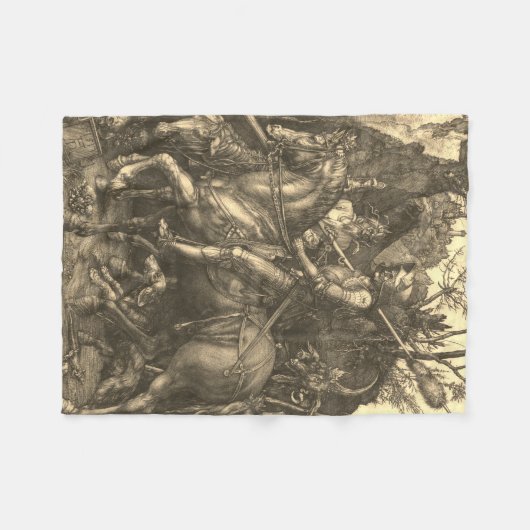 KNACHT, DOOD EN DEVIL FLEECE DEKEN (Voorkant (Horizontaal))