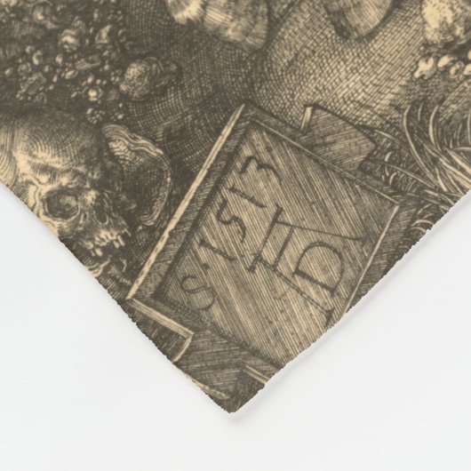 KNACHT, DOOD EN DEVIL FLEECE DEKEN (Hoek)