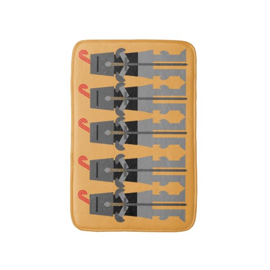 Knachten Badmat (Voorkant Verticaal)
