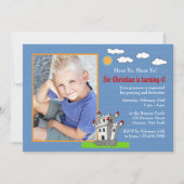 Knachten Castle Birthday Party Invitation Kaart (Voorkant)