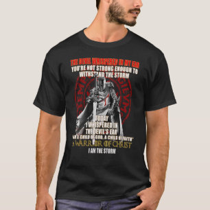 Knachten Christelijke soldaten van het Templar-kru T-shirt