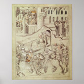 Knachten die mogelijk in het Hippodrome zweven Poster (Voorkant)