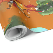 Knachten en Dragons Cadeaupapier (Rol Hoek)