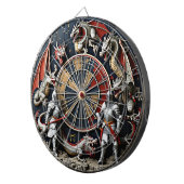 Knachten en Dragons Dartbord (Voorkant Rechts)