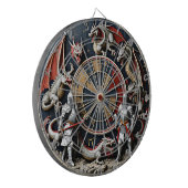 Knachten en Dragons Dartbord (Voorkant Links)