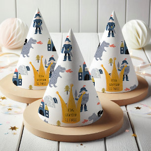 Knachten en Dragons   Fairytale Koning Kroon Feesthoedjes