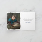 Knachten en Dragons | Koninklijke Medieval Birthda Bedankkaart (Binnen)