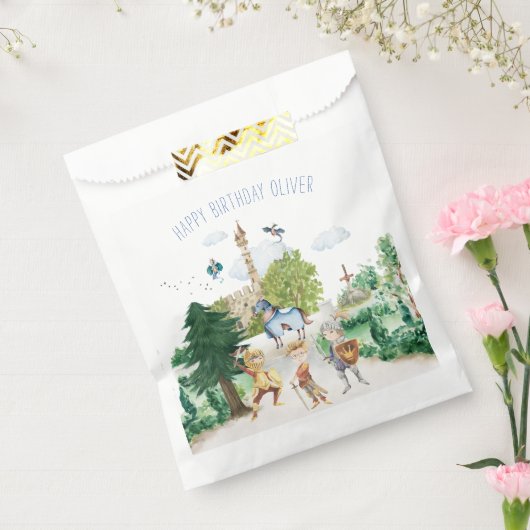 Knachten en Dragons | Koninklijke Medieval Birthda Bedankzakje (Gezegeld)