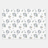 Knachten en Dragons | Koninklijke Medieval Birthda Inpakpapier Vel (Voorkant 2)