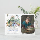 Knachten en Dragons | Koninklijke Medieval Birthda Kaart (Staand voorkant)