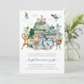 Knachten en Dragons | Koninklijke Medieval Birthda Kaart (Staand voorkant)