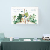 Knachten en Dragons | Koninklijke Medieval Birthda Spandoek (Beurs)