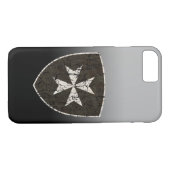 Knachten Hospitaller Cross, verstoord Case-Mate iPhone Case (Achterkant (Horizontaal))