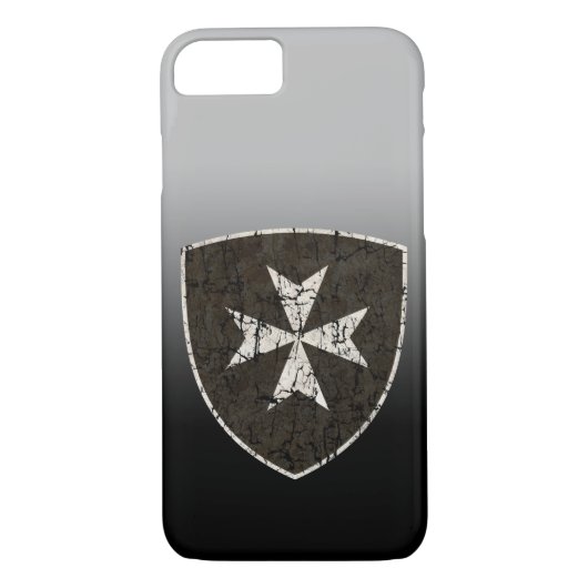 Knachten Hospitaller Cross, verstoord Case-Mate iPhone Case (Achterkant)