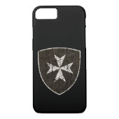 Knachten Hospitaller Cross, verstoord Case-Mate iPhone Case (Achterkant)