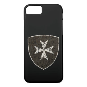Knachten Hospitaller Cross, verstoord iPhone 8/7 Hoesje