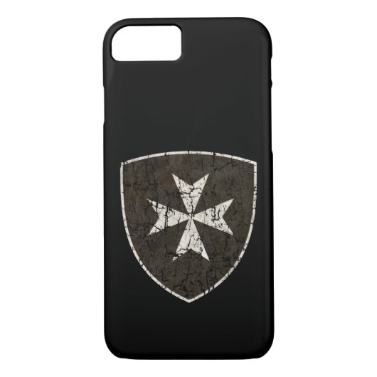 Knachten Hospitaller Cross, verstoord Case-Mate iPhone Case (Achterkant)
