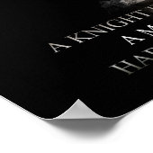 Knachten in Armor Poster (Hoek)