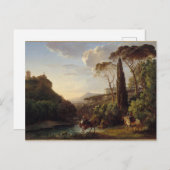 Knachten in het Italiaanse landschap Ephemera  kun Briefkaart (Voorkant / Achterkant)