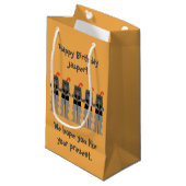 Knachten Klein Cadeauzakje (Voorkant Gekanteld)