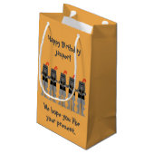 Knachten Klein Cadeauzakje (Achterkant Gekanteld)