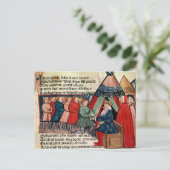 Knachten pleiten voor loyaliteit briefkaart (Staand voorkant)