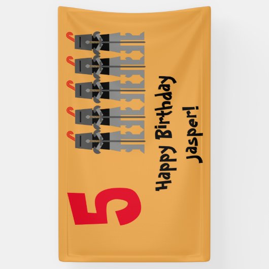 Knachten Spandoek (Verticaal)