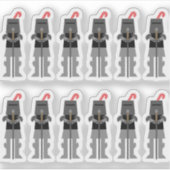 Knachten Sticker (Voorkant)