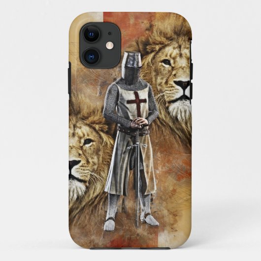 Knachten Templar 001 Case-Mate iPhone Case (Achterkant)