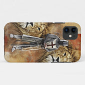 Knachten Templar 001 Case-Mate iPhone Case (Achterkant (horizontaal))
