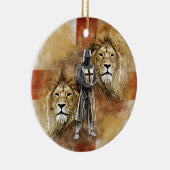 Knachten Templar 001 Keramisch Ornament (Rechts)
