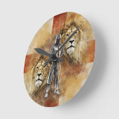 Knachten Templar 001 Ronde Klok (Hoek)