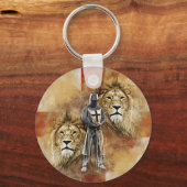 Knachten Templar 001 Sleutelhanger (Voorkant)