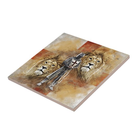 Knachten Templar 001 Tegeltje (Zijkant)