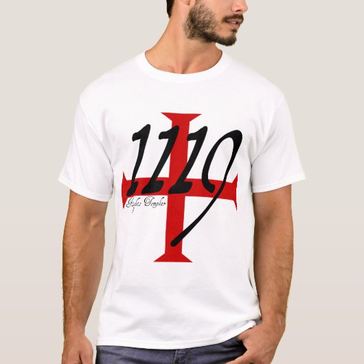 Knachten Templar: 1119 T-shirt (Voorkant)