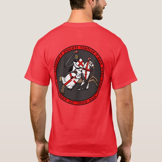 Knachten Templar Charging Seal Shirt (Achterkant)