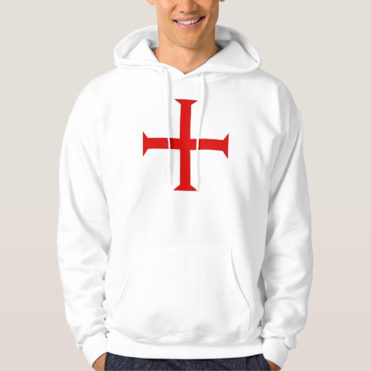 Knachten Templar Cross - Hoodie. Hoodie (Voorkant)