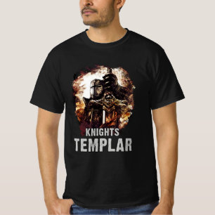 Knachten Templar Epic Crusader Warriors of Christu T-shirt