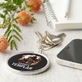 Knachten Templar Epic Historic Warriors of Christu Sleutelhanger (Zijkant)