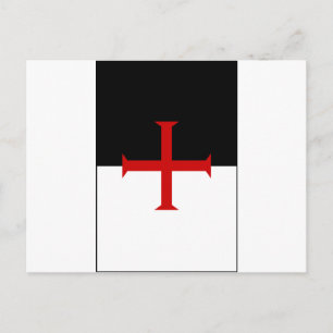 Knachten Templar Flag Briefkaart