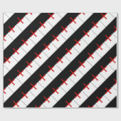 Knachten Templar Flag Cadeaupapier (Vlak)