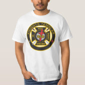 Knachten Templar Militaire Commandery T-Shirt (Voorkant)