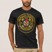 Knachten Templar Militaire Commandery T-Shirt (Voorkant)