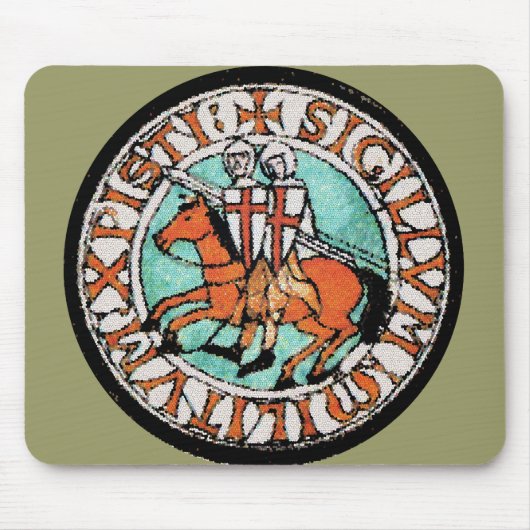Knachten Templar mousepad Muismat (Voorkant)