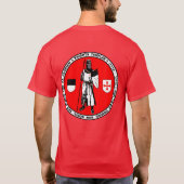 Knachten Templar Posing Seal Shirt (Achterkant)