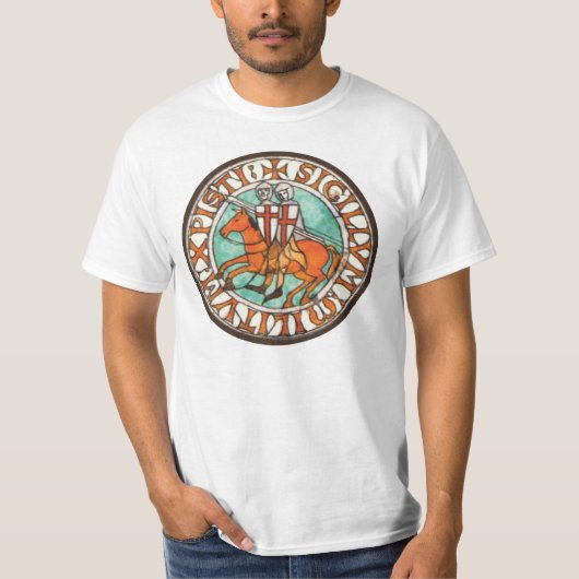 Knachten Templar Seal T-shirt (Voorkant)