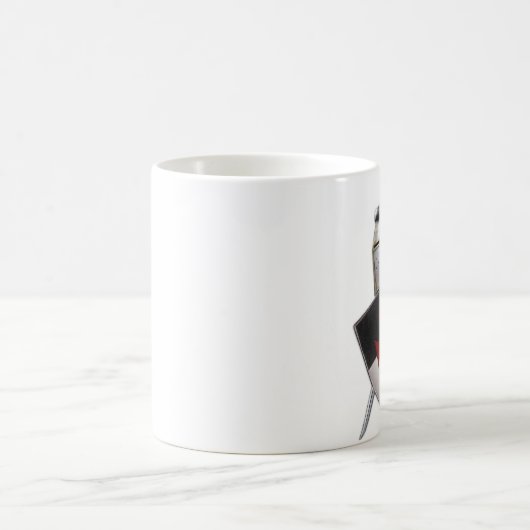 Knachten Templar shield Koffiemok (Center)