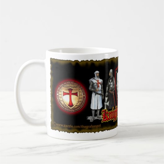Knachten Templars Coffee Mok (Links)