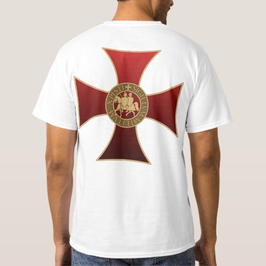 Knachten Templars T-shirt (Achterkant)