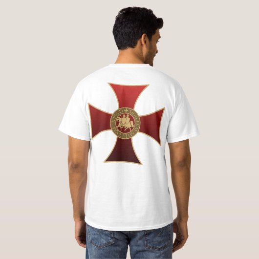Knachten Templars T-shirt (Achterkant volledig)